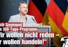 Ulrich Siegmund präsentiert sein 100-Tage-Programm: „Wir wollen nicht reden – wir wollen handeln!“